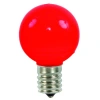 Vickerman 5 Watt, C7 Led, Dimmable Light Bulb, E26/medium (standard) Base In Red