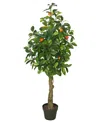 Vickerman 51" Artificial Real Touch Orange Tree In No Color