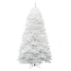 Vickerman 5.5' White Sparkle Spruce Artificial Christmas Tree In White
