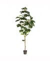 Vickerman 6' Artificial Potted Fig Tree With 71 Leaves In No Color