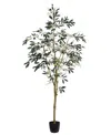 Vickerman 6' Artificial Potted Olive Tree In No Color