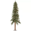 Vickerman 6' Natural Alpine Artificial Christmas Tree With Multi-colored Lights In Green