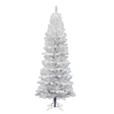 Vickerman 6.5' White Pencil Pine Artificial Christmas Tree