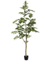 Vickerman 7' Potted Artificial Nandina Tree In No Color