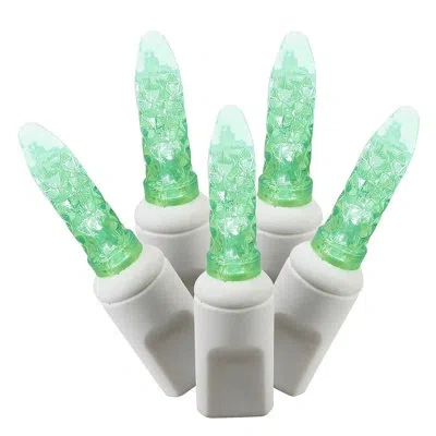 Vickerman 70 Icicle Christmas Light In Green