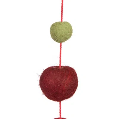 Vickerman 72" Pom Pom Novelty Garland In Multi