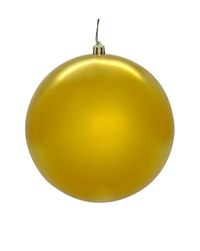 Vickerman 8in Gold Shiny Seamless Ball Uv Drilled