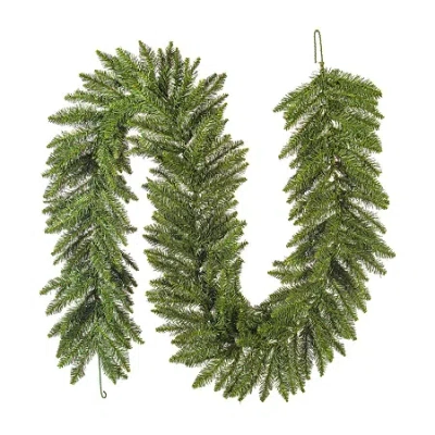 Vickerman 9' Camden Fir Christmas Garland Unlit In Green