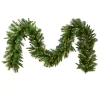 Vickerman 9' Cashmere Christmas Garland With 100 Warm White Led Lights In Green