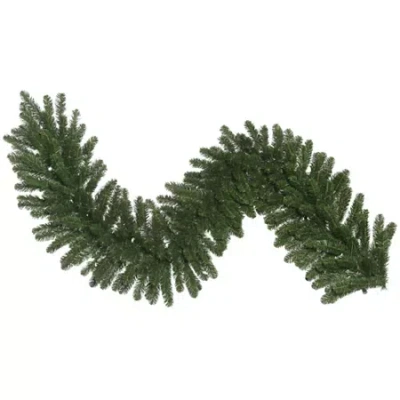 Vickerman 9' Oregon Fir Christmas Garland Unlit In Green