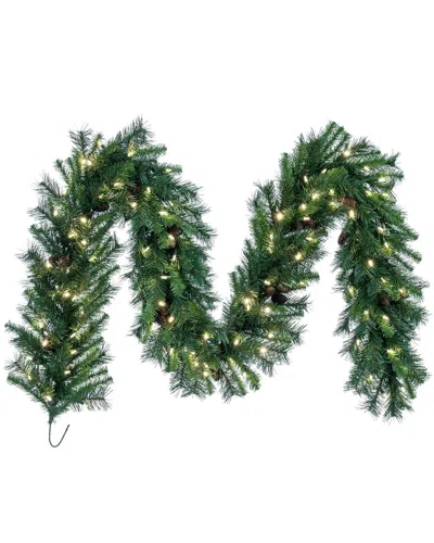 Vickerman 9ft Cheyenne Artificial Christmas Garland In Green
