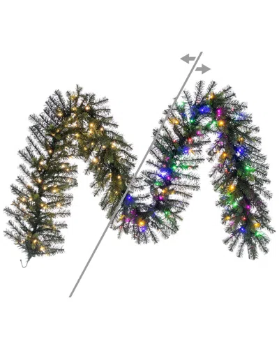Vickerman 9ft Vermont Spruce Artificial Pre-lit Garland In Multi