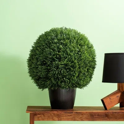 Vickerman Artificial Green Cedar Ball