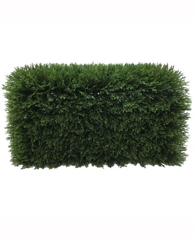Vickerman Artificial Green Cedar Hedge, Uv Resistant In No Color