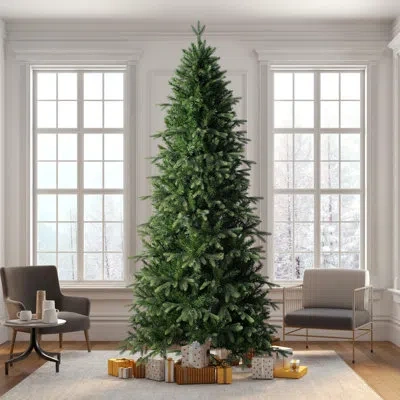Vickerman Artificial Slim Douglas Fir Christmas Tree In Green