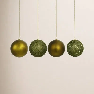 Vickerman Ball Ornament In Black