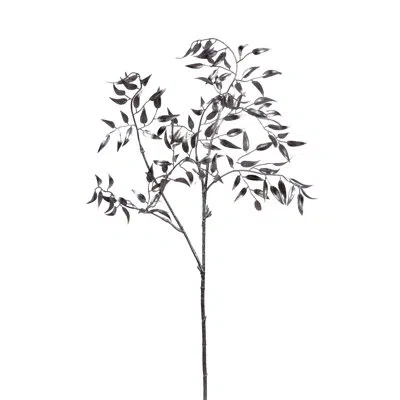Vickerman Bamboo Leaf Spray In Silver