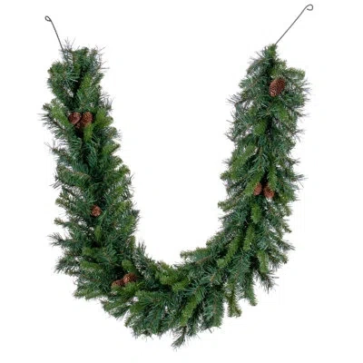 Vickerman Cheyenne Pine Artificial Christmas Garland In Green