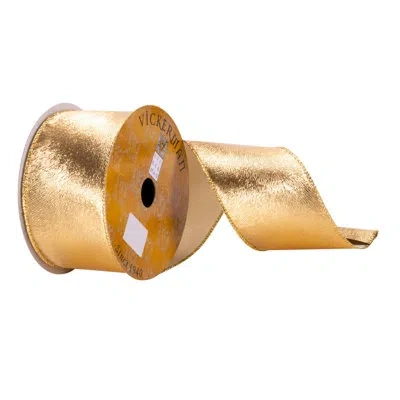 Vickerman Christmas Ribbon In Gold