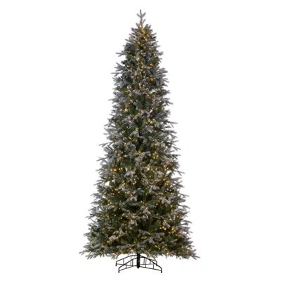 Vickerman Douglas 14' H Slender Green Realistic Artificial Fir Christmas Tree With 1700 Led Lights