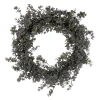 Vickerman Eucalyptus 5" Polyethylene Plastic Wreath In Green
