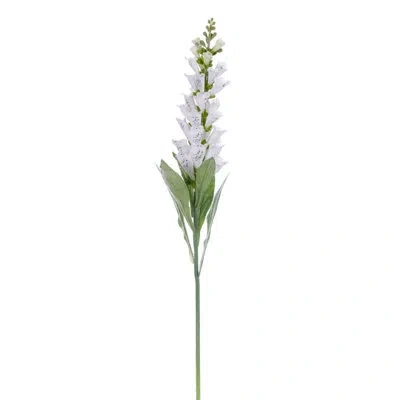 Vickerman Fuchsia Stem In White