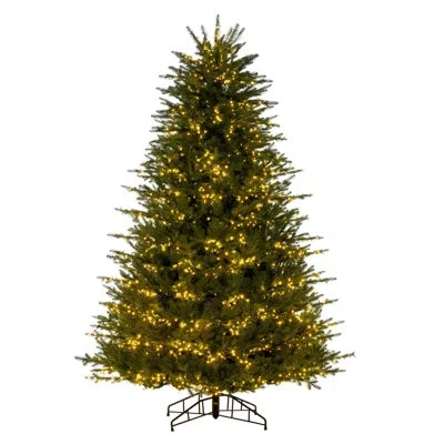 Vickerman Georgian Fraser Fir Artificial Pre-lit Christmas Tree In Green