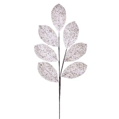 Vickerman Glitter Leaf Spray In Cream