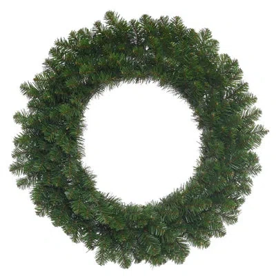 Vickerman Grand Teton Artificial Christmas Wreath In Dark Green