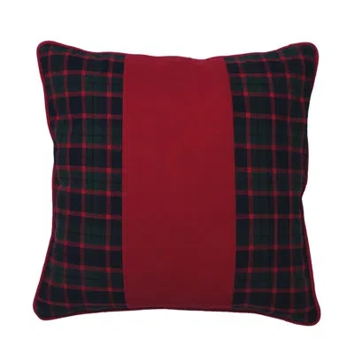 Vickerman Highlands Throw Pillow In Red