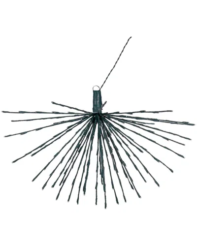 Vickerman Indoor/outdoor 240-light Green Starburst Warm White Led Lights In Black