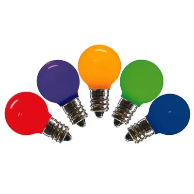 Vickerman Light Bulb In Multicolor;multicolor;multicolor