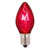 Vickerman Light Bulb In Red