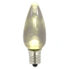 Vickerman Plastic Light Bulb In White
