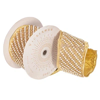 Vickerman Ribbon In Gold