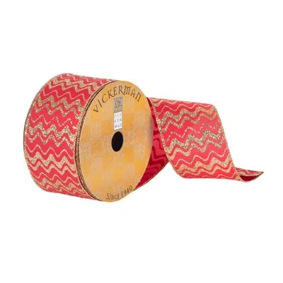 Vickerman Ribbon In Red