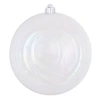 Vickerman Solid Ball Ornament In Clear