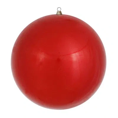 Vickerman Solid Holiday Shaped Ornament In Red