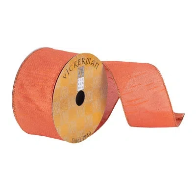 Vickerman Solid Ribbon In Orange