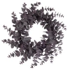 Vickerman Spiral Eucalyptus 5.5" Plastic Wreath In Red