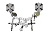Vickisarge Men's Black / Silver The Silver Sin Pin