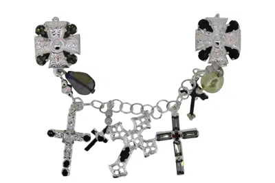 Vickisarge Men's Black / Silver The Silver Sin Pin