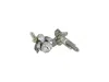 Vickisarge Men's Neutrals The Clear Bee Cufflinks In Platinum