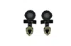 Vickisarge Women's Black / Grey Moonlight Earrings In Multi