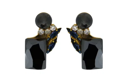 Vickisarge Women's Black Saint-remy Earrings