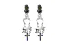 Vickisarge Women's Black / Silver The Trove Earrings - Clip In Multi