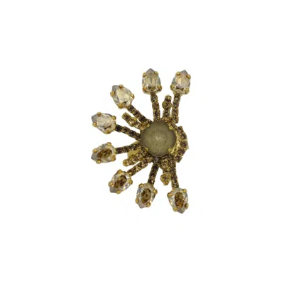 Vickisarge Women's Gold Champagne Bubbles Ring