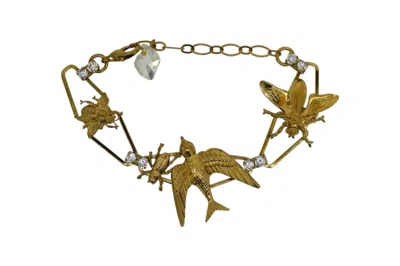 Vickisarge Women's Gold Elsa Bracelet