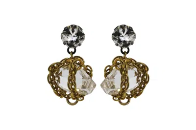 Vickisarge Women's Gold Josephine Earrings