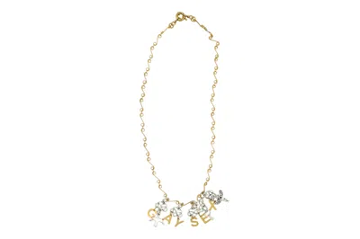 Vickisarge Women's Gold / Silver G*y S*x Necklace In Multi